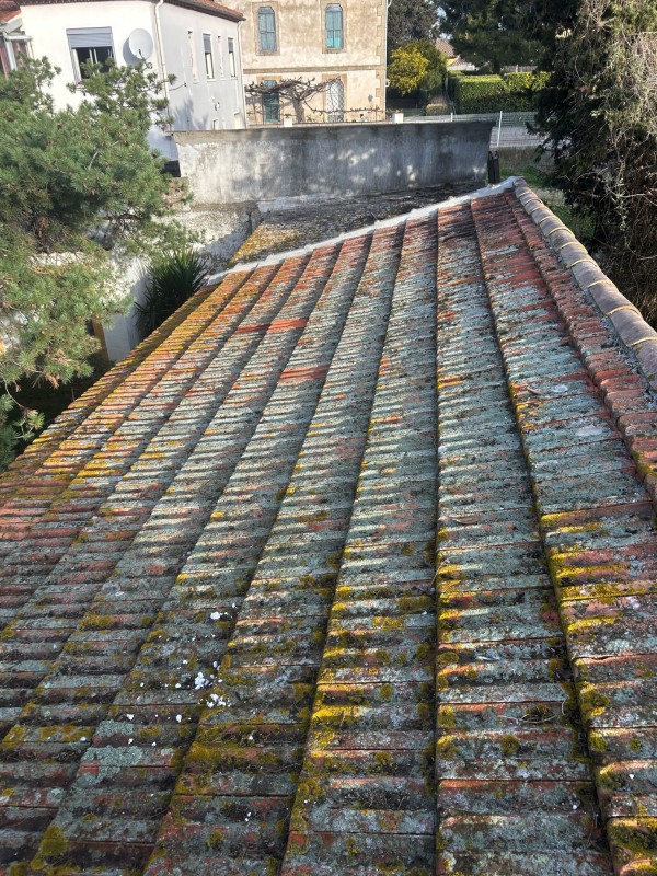 Nettoyage de toiture, avec anti mousse et hydrofuge à Nîmes, proche de Sommières et de Alès