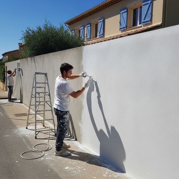 Peinture de murets extérieurs à Nîmes : embellissez vos clôtures et vos extérieurs avec un artisan peintre local
