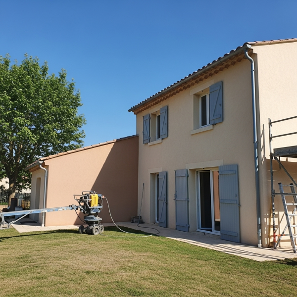Ravalement de façade et peinture de façade à Nîmes et dans tout le Gard