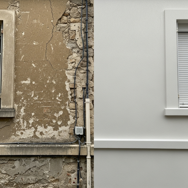 Ravalement et remise en peinture de façades fissurées ou ternies à Nîmes : devis au m² et conseils techniques en 2025